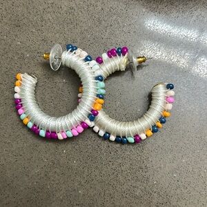 Colorful Hoop earrings